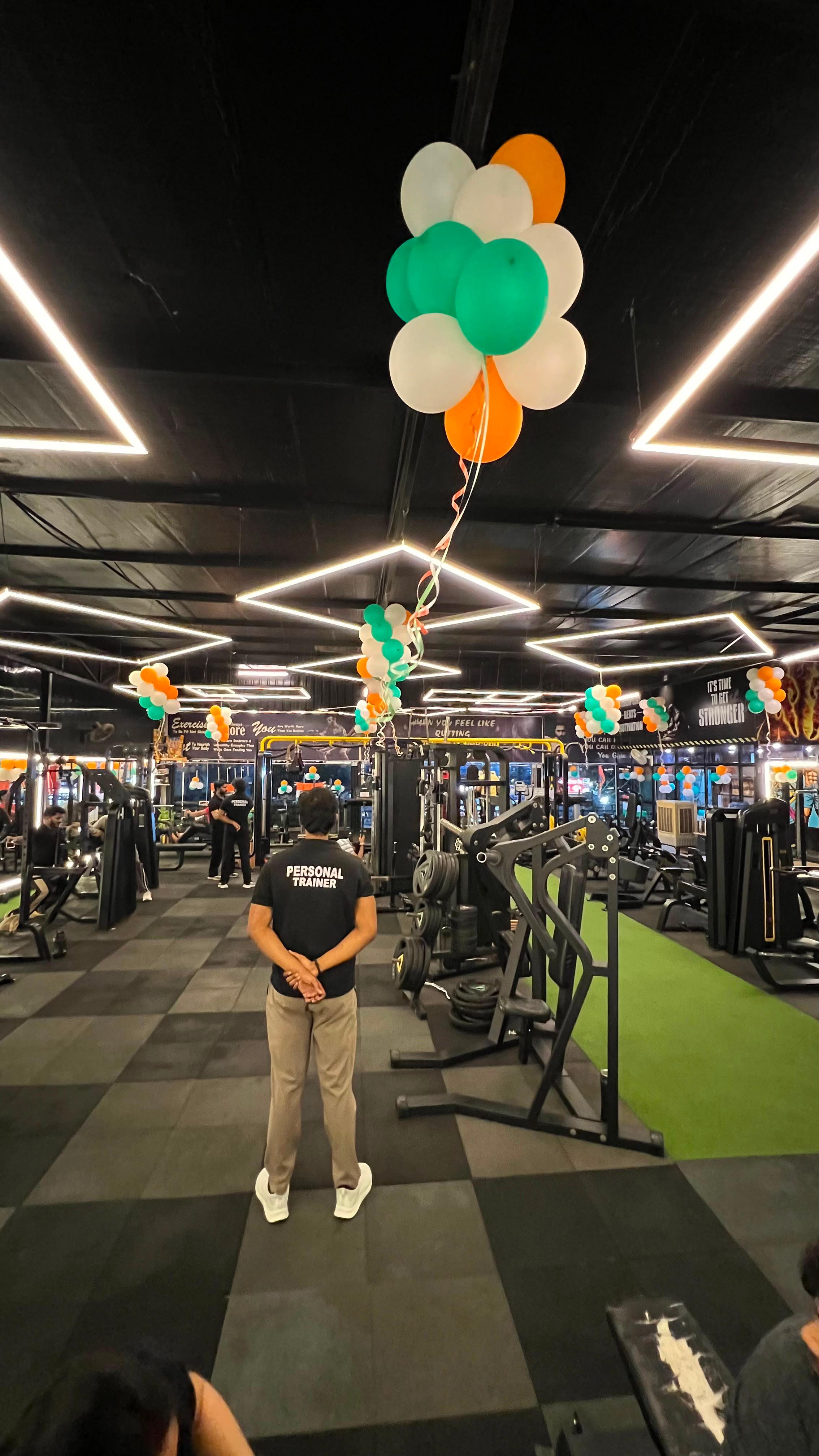 Coach on the training floor at Alight Fitness Gym